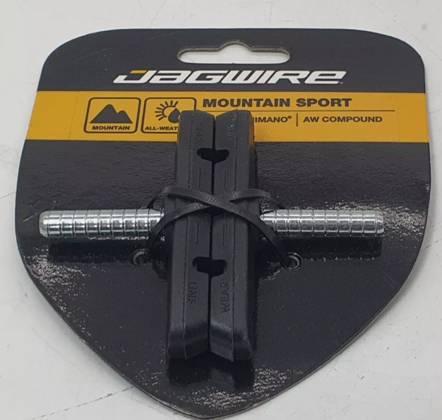 Jagwire Mountain Sport MTB Bike Bicycle V-Brake Set - JBS002 - BRAND NEW - UK