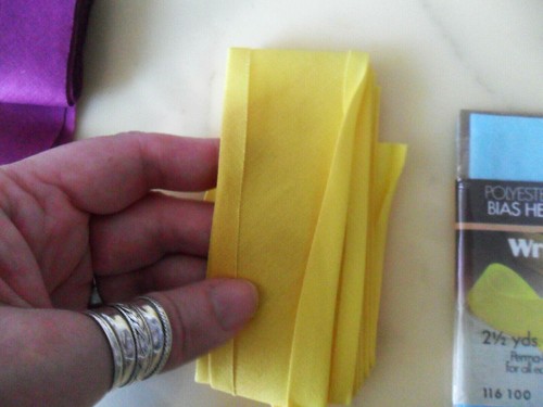 Lot of 5 Vintage Wrights & More BIAS Hem Facing Tape, Remnants, Different Colors - Picture 4 of 8