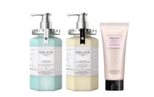WEILAIYA Truffle Shampoo Set+WEILAIYA Niacinamine Body Scrub+FREE PRIORITY SHIP