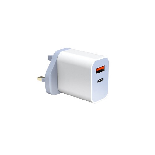 Fast Charger 20W PD UK Plug Adapter USB C Type C Cable Adapter Phone - 第 2/4 張圖片