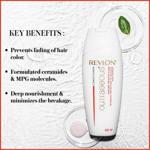 Revlon Outrageous Color Protection Conditioner 400ml, - Picture 4 of 8
