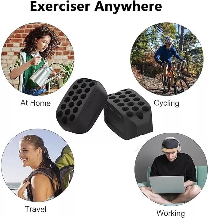 6PCS Jawline Exerciser Mouth Exercise Fitness Ball Neck Face Jaw