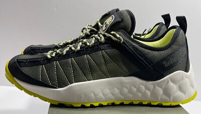 NIB MEN TIMBERLAND TB0A2AYS A58 SOLAR WAVE LOW DARK GREEN MESH HIKING SIZE 8
