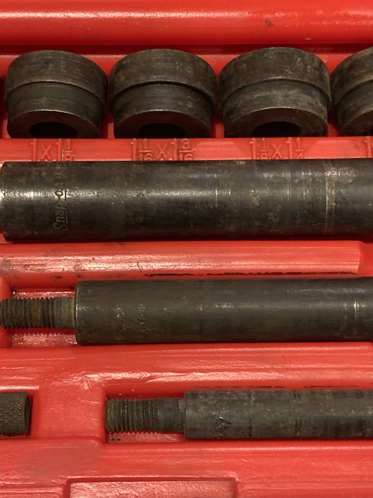 SnapOn Tools USA A157B Bushing Driver Set in PB20 Red Hard Case USA eBay