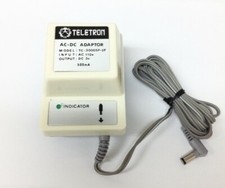 3 Volt AC/DC Power Supply Adapter Transformer Charger 110V Input 500mA 6Ft. Cord