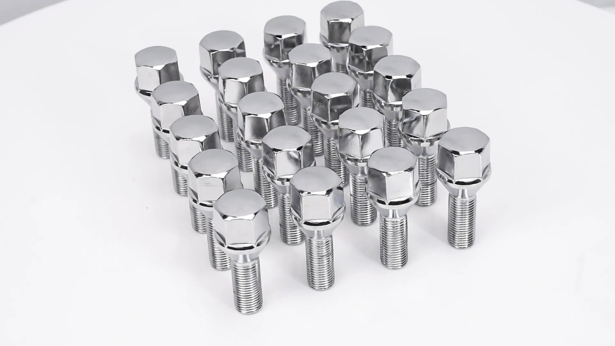 20Pack Wheel Lug Nuts M12x1.25 for Jeep Cherokee Compass Dodge