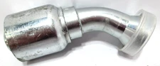 PARKER - 11743-16-16 - CRIMP-END TO FLANGE-HEAD - 45° ELBOW - HOSE FITTING