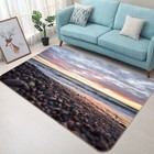 3D Cobblestone Sea ZHUB1983 Game Non Slip Rug Mat Photo Carpet Ann