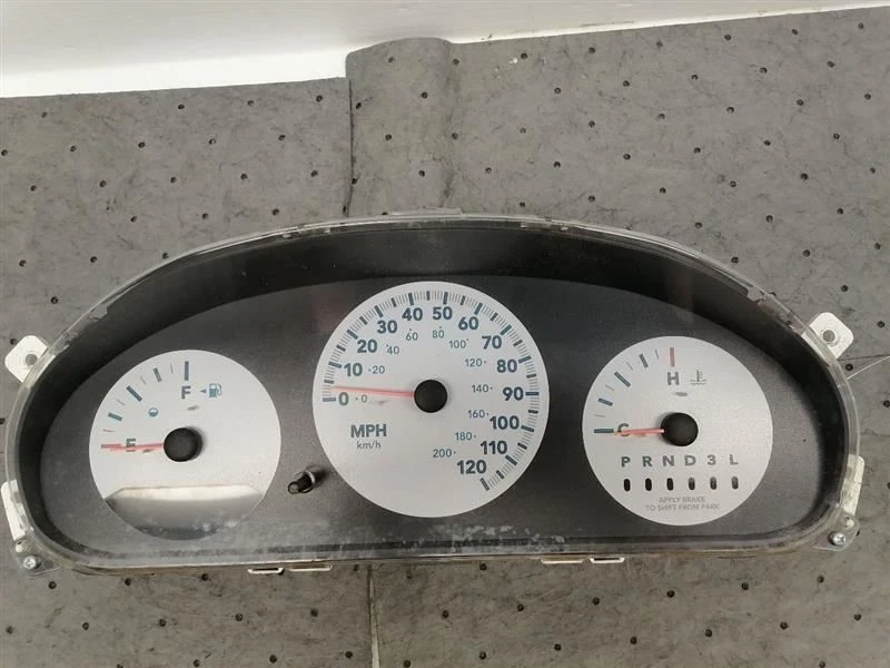 Velocímetro racimo cara blanca MPH se adapta a 06-07 caravana 1178338 Foto 3 de 4