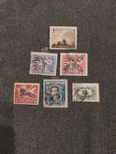 Briefmarken Litauen Lietuva 1920–1930  Engel Smetona Überdruck)