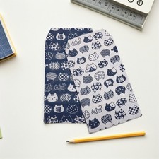  2pcs Fabric Book Cover, Reusable Cloth Book Protector, Vintage Artistic Cloth