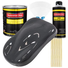 Restoration Shop Machinery Gray Acrylic Enamel Gallon Kit, Auto Paint
