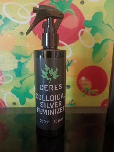 Ceres Colloidal Silver Feminizer Spray 50ppm 500ml - Picture 3 of 4