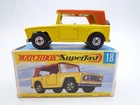 VINTAGE MATCHBOX SUPERFAST No.18e FIELD CAR IN ORIGINAL BOX 1970