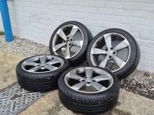 🌟 Genuine Audi rotar 18 inch alloy wheels with MATCHING TYRES 7M++