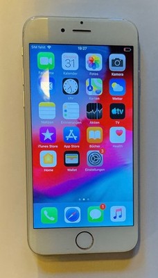 Apple iPhone 6 - 64GB - Silber (Ohne Simlock) A1586 (CDMA + GSM)