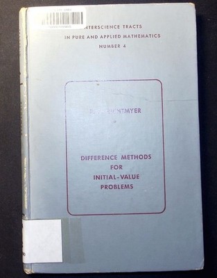 Difference methods for initial-value problems Robert D. Richtmyer. Interscience 