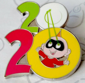 Baby Jack Jack Incredibles 2020 Mystery Dated Year Disney Pin 138556