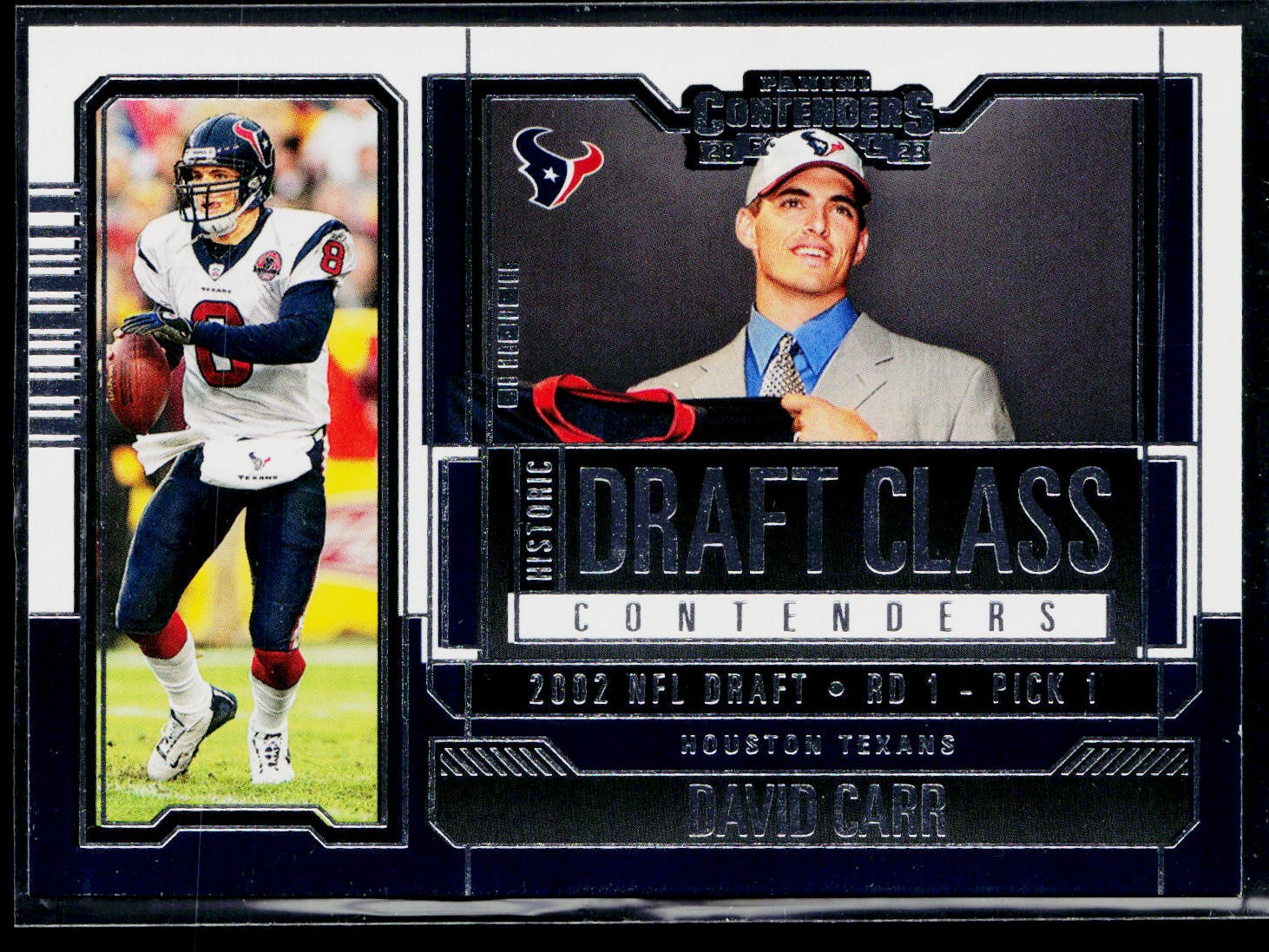 2023 Panini Contenders #HDC-DC David Carr Historic Draft Class Contenders Bronze