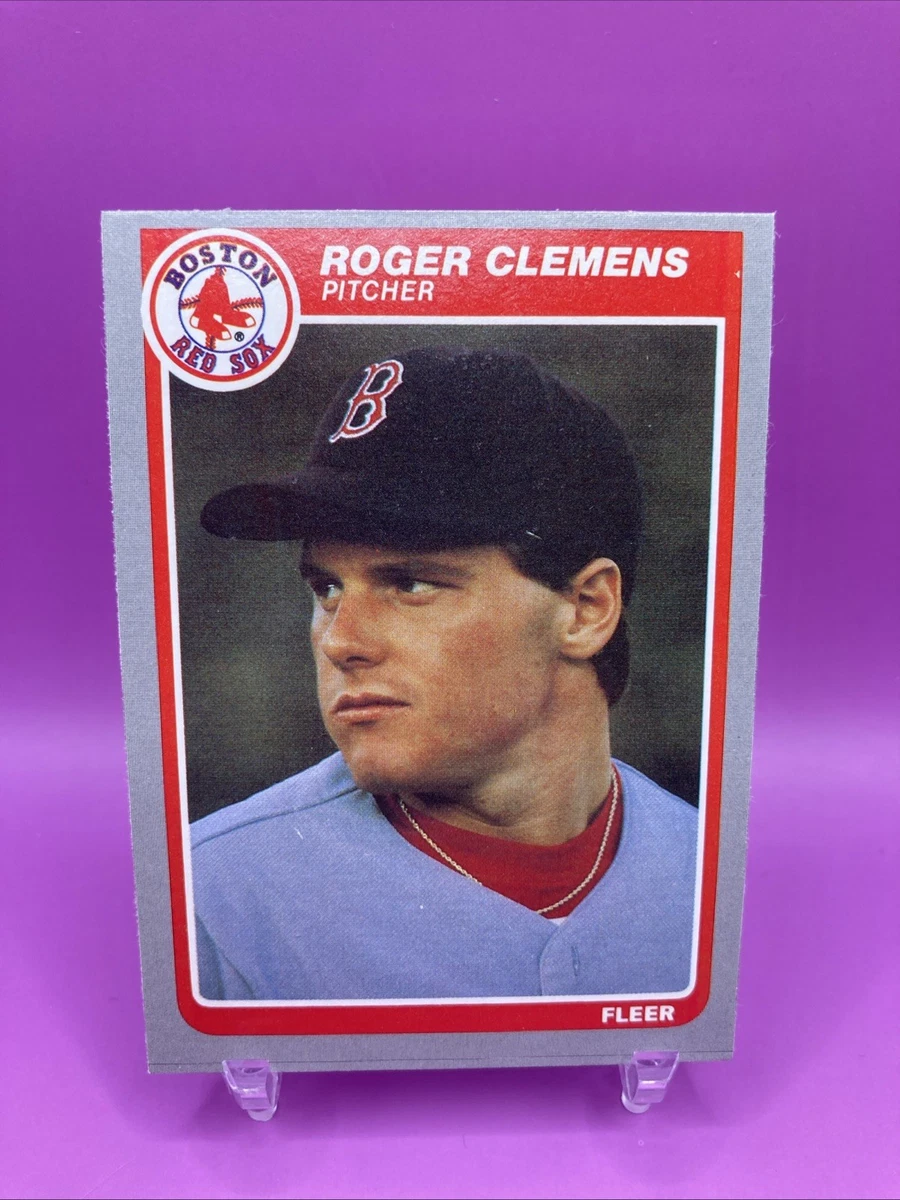 Fleer Roger Clemens Baseball Sports Trading Card Singles Rookie