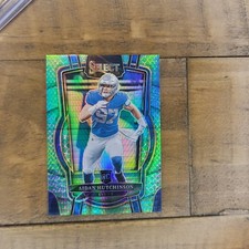 2022 Panini Select - Club Level Aidan Hutchinson #267 Dragon Scale Prizm /89...