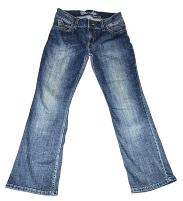 Wrangler Boot Cut Jeans Women s Size 3x30 Medium Wash Stretch Denim Low Rise