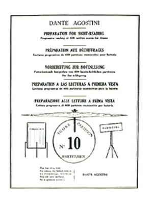 Preparation for Sight-Reading 10 progressive reading of 600 written scores...
