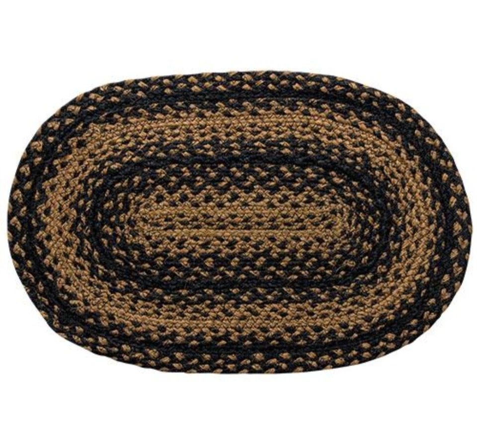 Geflochtenes Ebenholz Tischset