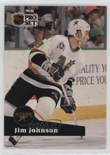 1991-92 Pro Set French Jim Johnson #116 0q1p