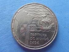 126) Portugal 200 Escudos 1994 Map High Grade 35mm £4.00  UK Free Post