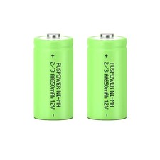 2x 2/3AA Solar Garden lights Batteries NI-MH Rechargeable Battery 1.2V 650mAh US 2.38 per gallon