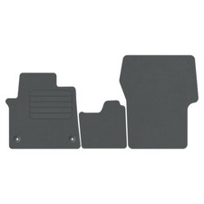 Velours Fußmatten für Opel Zafira Life ab Bj. 2019 Automatten Neu VORNE GRAU STD