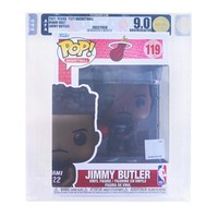 Miami Heat Nba Funko Pop | Jimmy Butler (Schwarzes Trikot) | Bewertet Afa 9.0