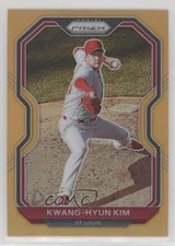 2021 Panini Prizm Tier III Neon Orange Prizm 22/100 Kwang-Hyun Kim #213 08ee