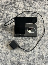 Black Universal Smart Watch Charging Station with Adapter and Cable