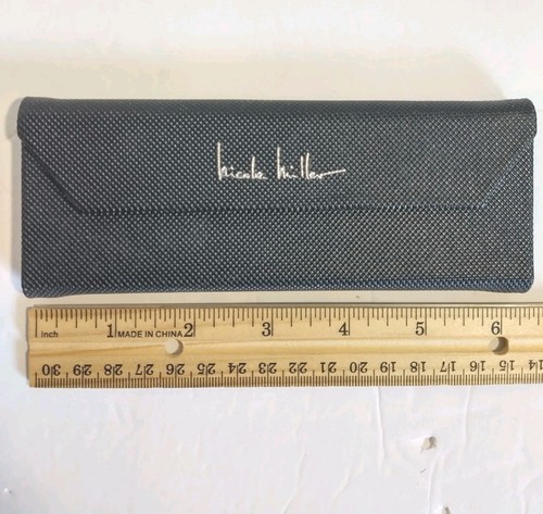 Occhiali da sole Nicole Miller Case Fit Over Eyeglass - pieghevoli triangolo nero - Foto 5 di 6