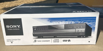 NEW IN BOX Sony CD Player CDP-CE500 5 Disc Changer Compact Disc Player
