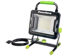 PWLS150H 15000 Portable LED Work Light with Two Brightness Modes, Metal Housing