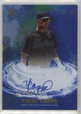 2021 Bowman Inception Primordial Prospects Blue Foil /75 Yiddi Cappe Auto 1n8a