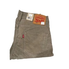 Levi 511 Slim Fit Corduroy Pants Beige Tan Choose Size,
