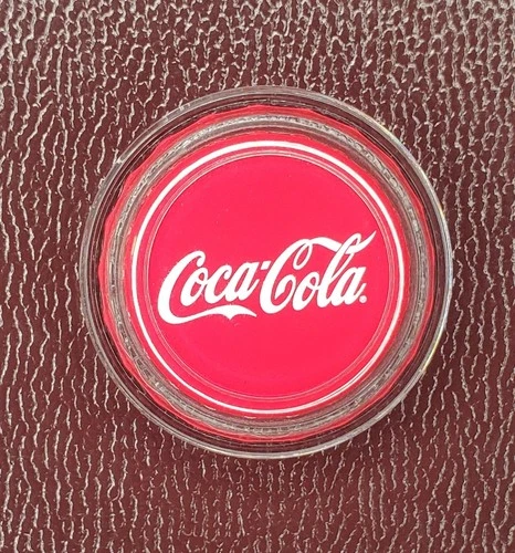 2025 6 Grams .999 Fine Silver Fiji Coca-Cola Colorized Bottle Cap Coin $1 BU