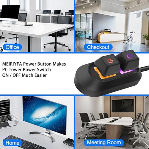 Innovative Design 2 Meter Long Portable PC Power Control Switch Available - Bild 2 von 13