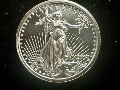 $20 Saint Gaudens Ultra High Relief Tribute 1 Troy oz .999 Silver BU Condition