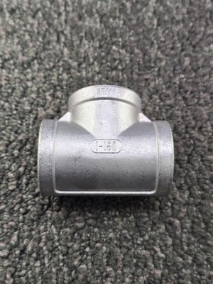 (QTY 3) 1-150 304: 1'' Tee Pipe Fitting Stainless Steel Female NPT Thread 3 Way