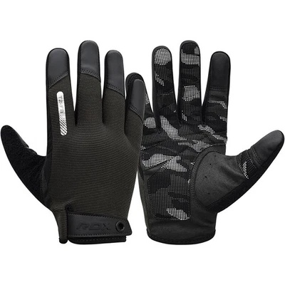 RDX T2 Full Finger Gym Gloves – Touchscreen Workout Gloves for Lifting & Grip - Image 1 of 4