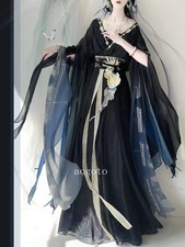 Women Fairy Hanfu Dress Traditional Chinese Embroidery Stage Suit Cosplay Outfit