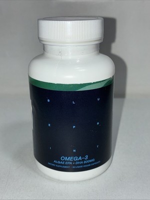Blueprint Bryan Johnson Omega-3 Vegan Algae EPA + DHA 800 mg 60 Caps Sealed 