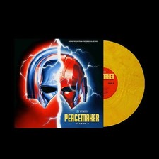 Image of VARIOUS - Peacemaker: Season Two (Soundtrack) - CLEAR YELLOW SHIMMER VINYL LP