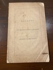 1838 Nantucket Education & Free Schools Address Pamphlet Massachusetts History — photo 1