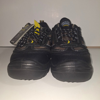 Safety Jogger Works Protective Toe Cap Work Shoes Black/Gray